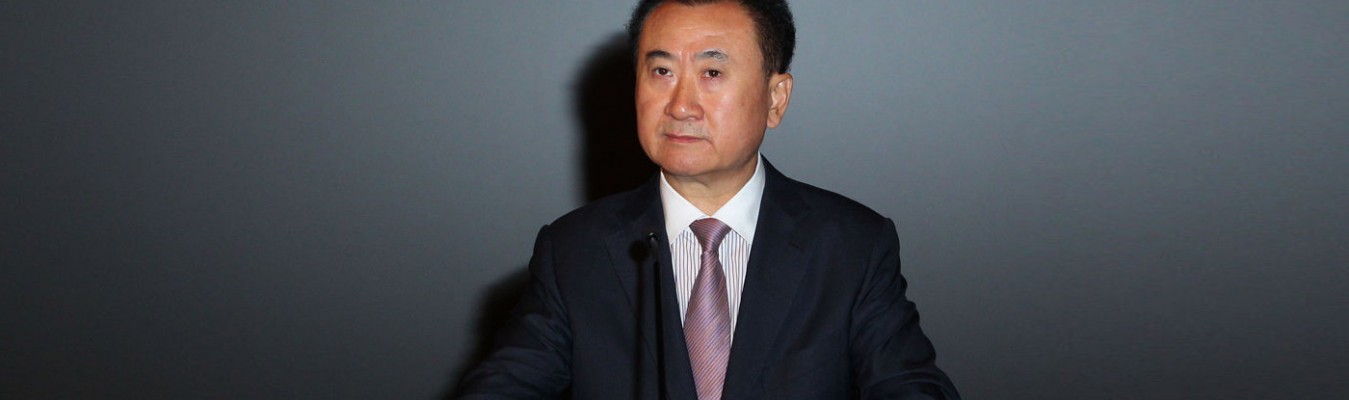 王健林,大连万达集团创始人暨董事长,于2013年《福布斯》全球富豪榜